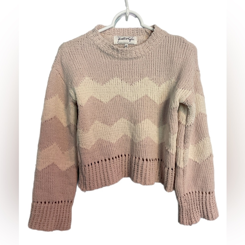 Kendall & Kylie pastel knit sweater size XS
